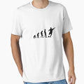 Evolution Football Player T-Shirt - Graphic Print Unisex - T-Shirt, Sweatshirt, Hoodie