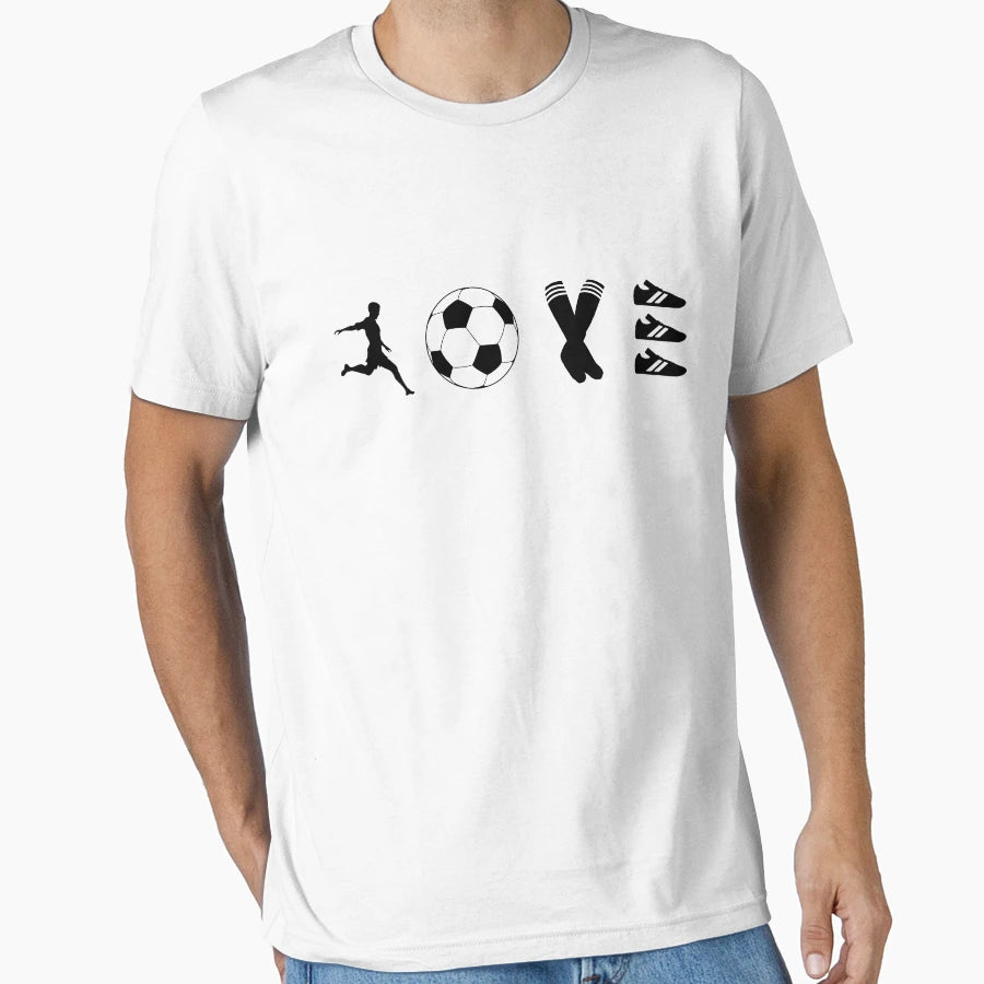 Soccer Love T-Shirt - Streetwear Style for Adults - T-Shirt, Sweatshirt, Hoodie