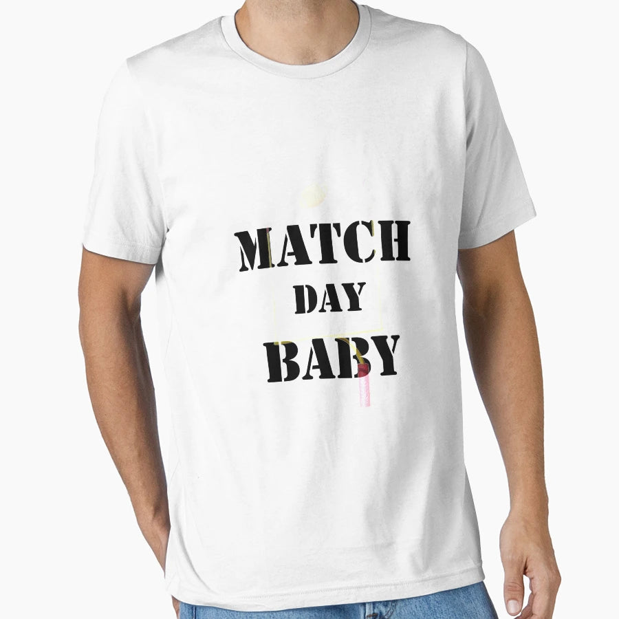 Match Football Superbowl Sunday Beer T-Shirt - Minimalist Print Men Women - T-Shirt, Sweatshirt, Hoodie