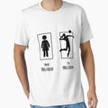 Romantic Lover Girlfriend Vs My T-Shirt - Aesthetic Graphic Unisex - T-Shirt, Sweatshirt, Hoodie
