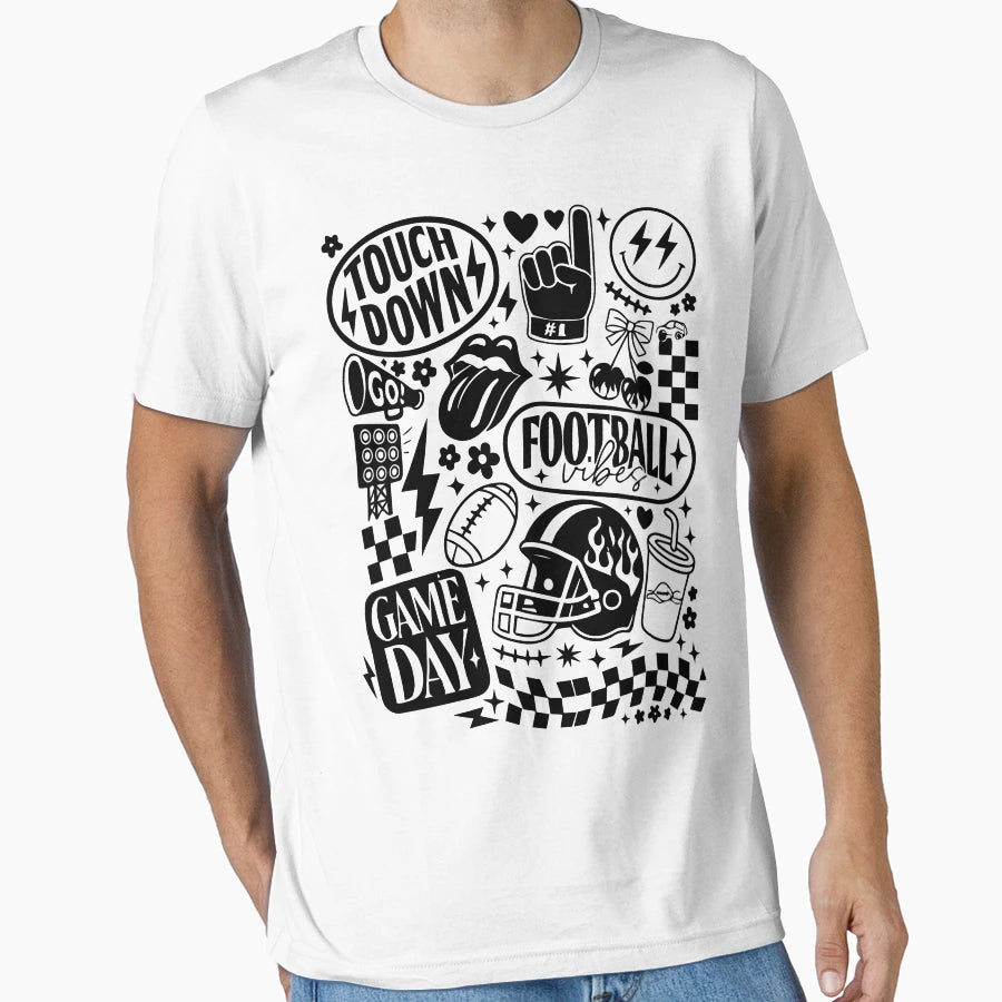 Foodball Football T-Shirt - Fun Novelty Design Unisex - T-Shirt, Sweatshirt, Hoodie
