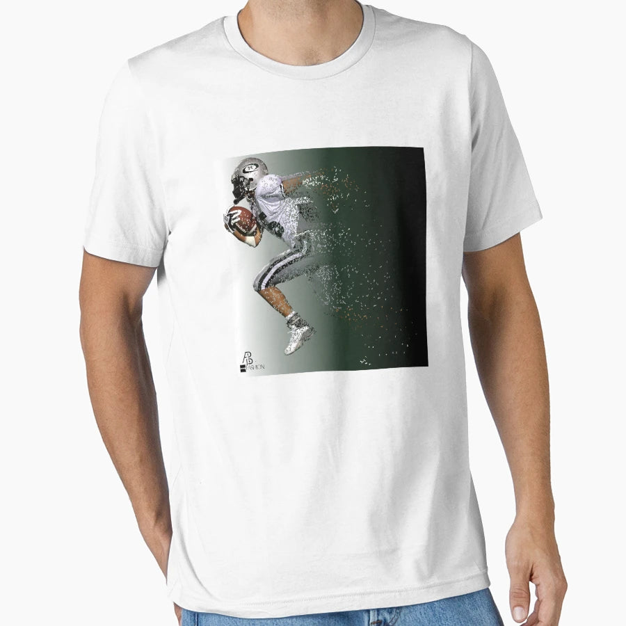Run To Goal American Football T-Shirt - Novelty Apparel Unisex - T-Shirt, Sweatshirt, Hoodie