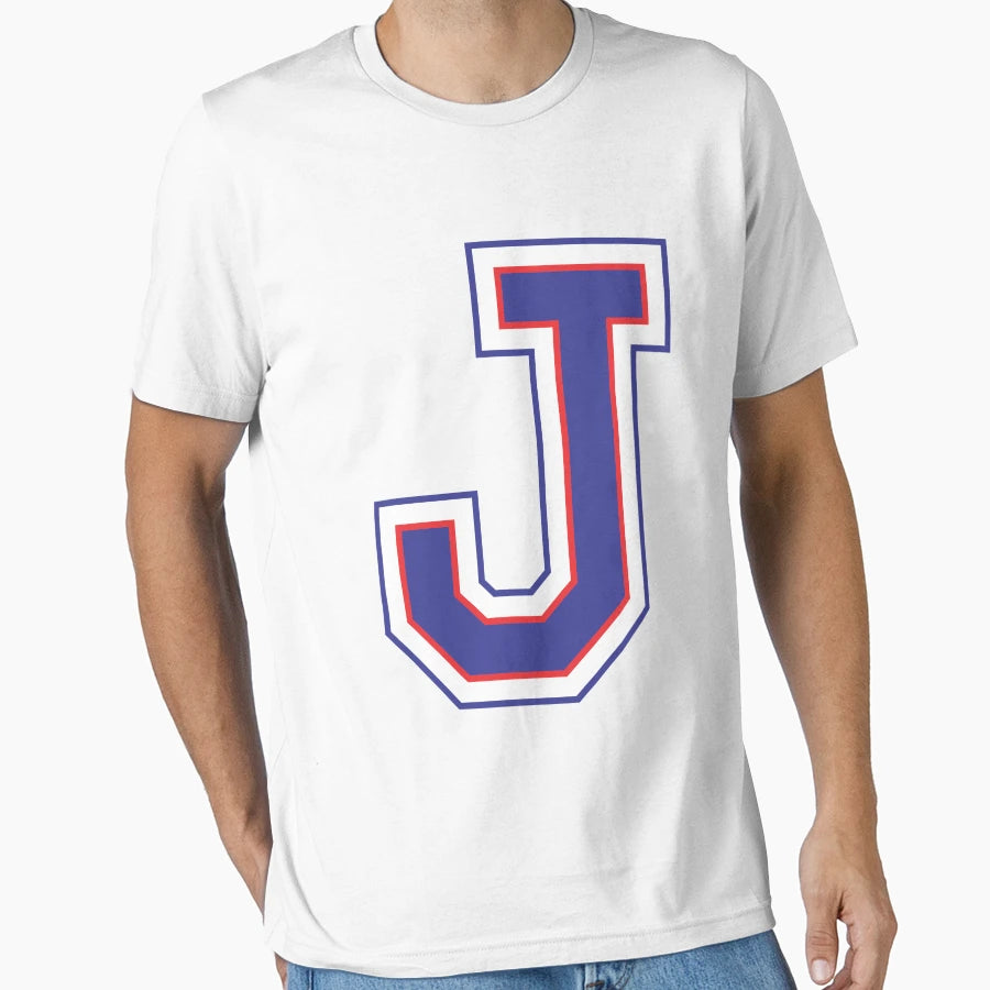 Alphabet J T-Shirt - Custom Art Print Unisex - T-Shirt, Sweatshirt, Hoodie