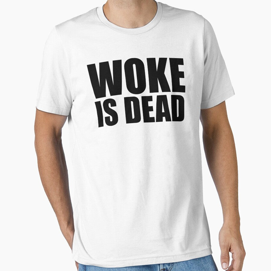 Woke is dead by IdealDo - Adult & Kids T-Shirts, Sweatshirts & Hoodies apparel design preview 1