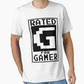 GAMING RATED G FOR GAMER by ShirtWreck - Adult & Kids T-Shirts, Sweatshirts & Hoodies apparel design preview 1