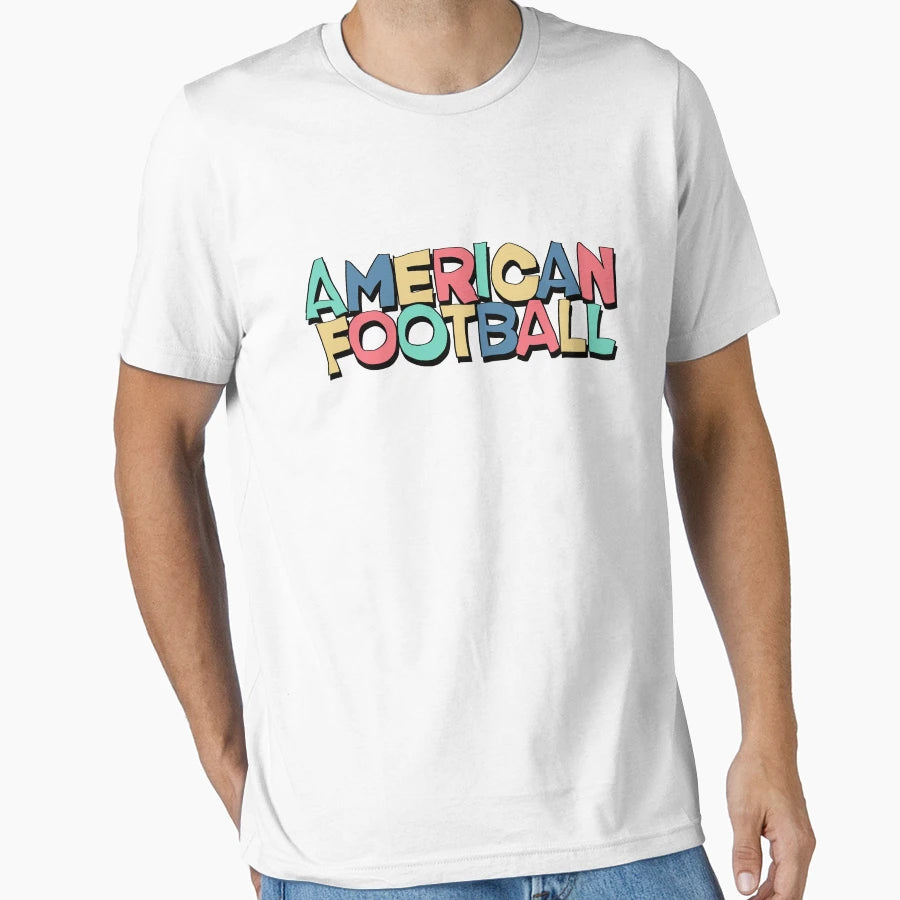 American Football T-Shirt - Minimalist Print Men Women - T-Shirt, Sweatshirt, Hoodie