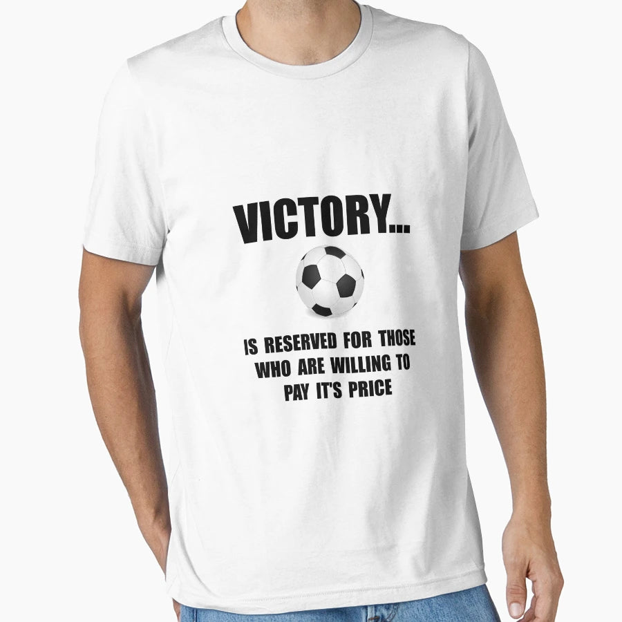 Victory Soccer T-Shirt - Aesthetic Graphic for Adults - T-Shirt, Sweatshirt, Hoodie