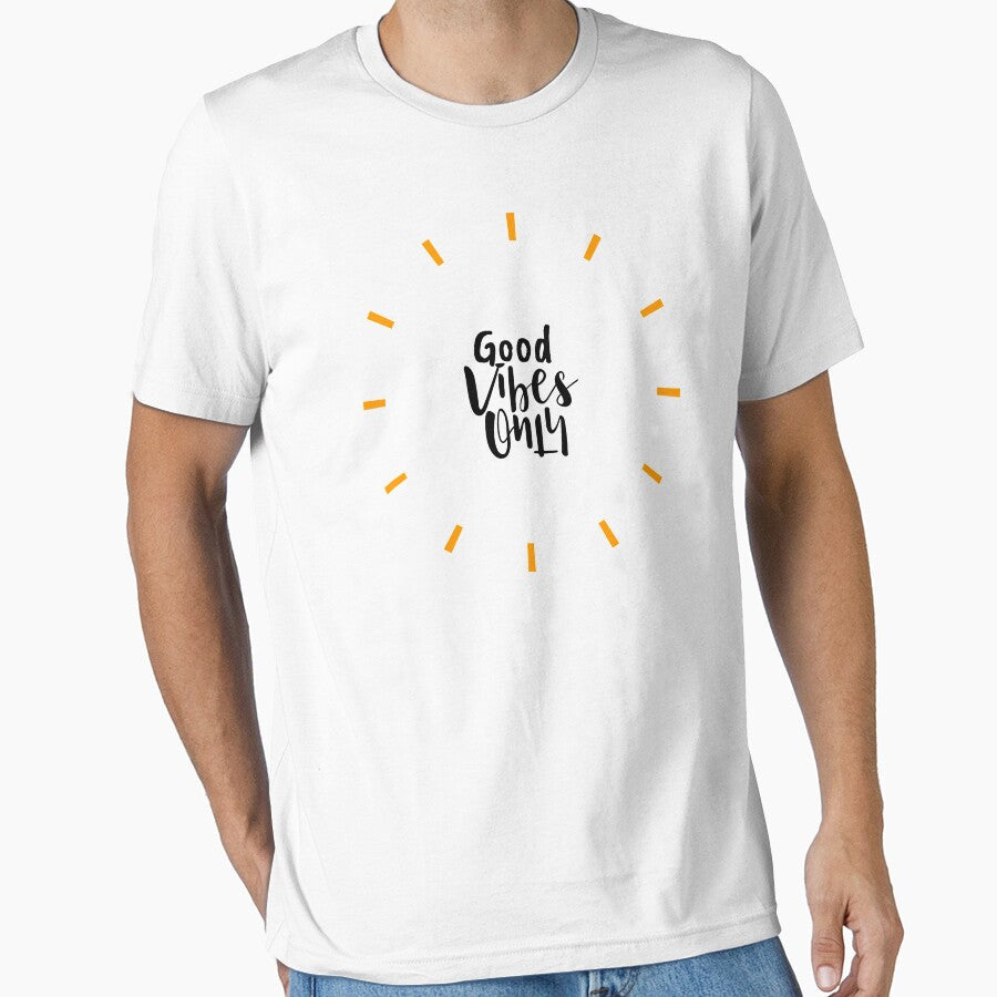 Good Vibes Only Star by evlar - Adult & Kids T-Shirts, Sweatshirts & Hoodies apparel design preview 1