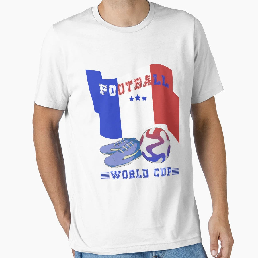 Football Football France World Cup T-Shirt - Graphic Print Men Women - T-Shirt, Sweatshirt, Hoodie