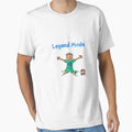 Legend Mode Football Art Funny Soccer Gift T-Shirt - Trendy Graphic Unisex - T-Shirt, Sweatshirt, Hoodie
