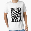 My Soccer Mom Era Groovy Soccer Mama T-Shirt - Graphic Print Unisex - T-Shirt, Sweatshirt, Hoodie