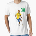 Sports Art Brazil 10 T-Shirt - Trendy Graphic Unisex - T-Shirt, Sweatshirt, Hoodie