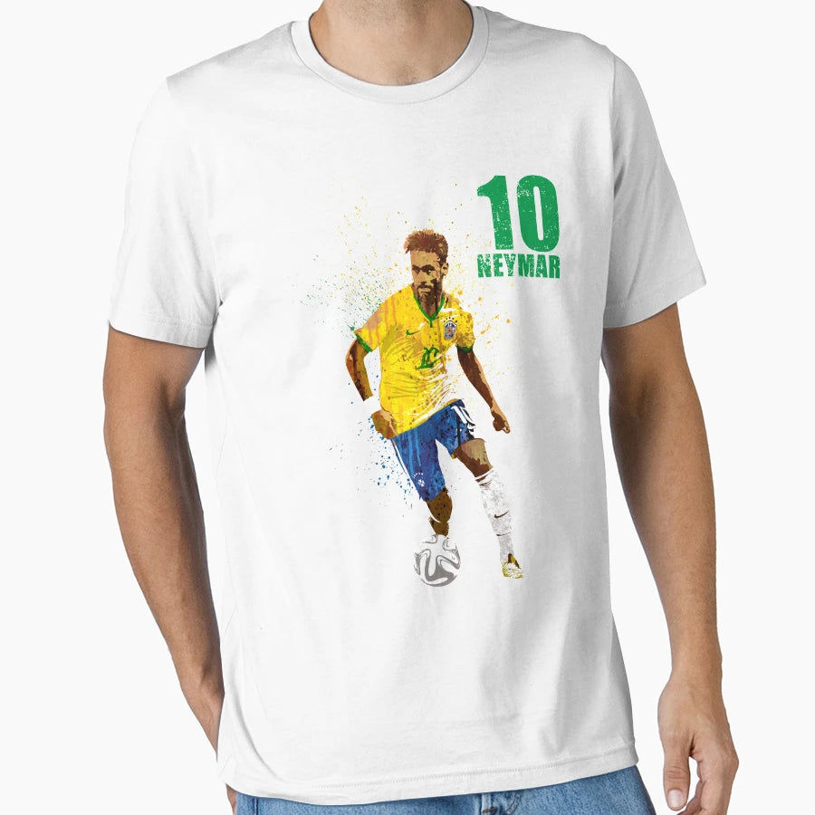 Sports Art Brazil 10 T-Shirt - Trendy Graphic Unisex - T-Shirt, Sweatshirt, Hoodie