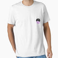 Retro Good Vibes Bold Black and Lilac Typography by - Adult & Kids T-Shirts, Sweatshirts & Hoodies apparel design preview 1