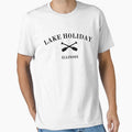 Lake Holiday Illinois by MoodyGoodsStudio - Adult & Kids T-Shirts, Sweatshirts & Hoodies apparel design preview 1