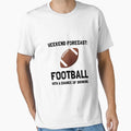 Weekend Forecast Football T-Shirt - Custom Art Print for Adults - T-Shirt, Sweatshirt, Hoodie