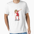 Denmark Footballer Dab T-Shirt - Casual Everyday Wear Men Women - T-Shirt, Sweatshirt, Hoodie
