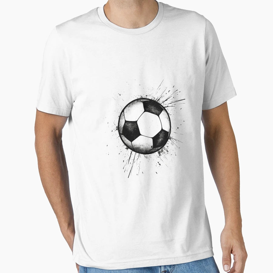 Soccer Ball T-Shirt - Streetwear Style Unisex - T-Shirt, Sweatshirt, Hoodie