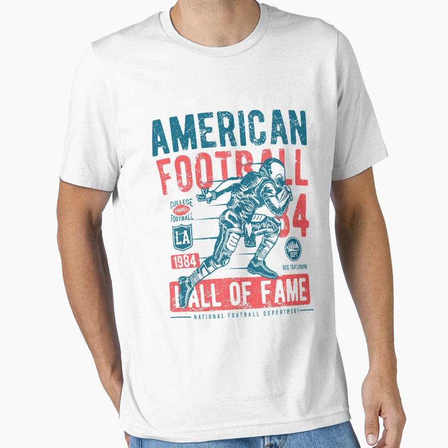 American Football Hall Fame T-Shirt - Unique Graphic Unisex - T-Shirt, Sweatshirt, Hoodie