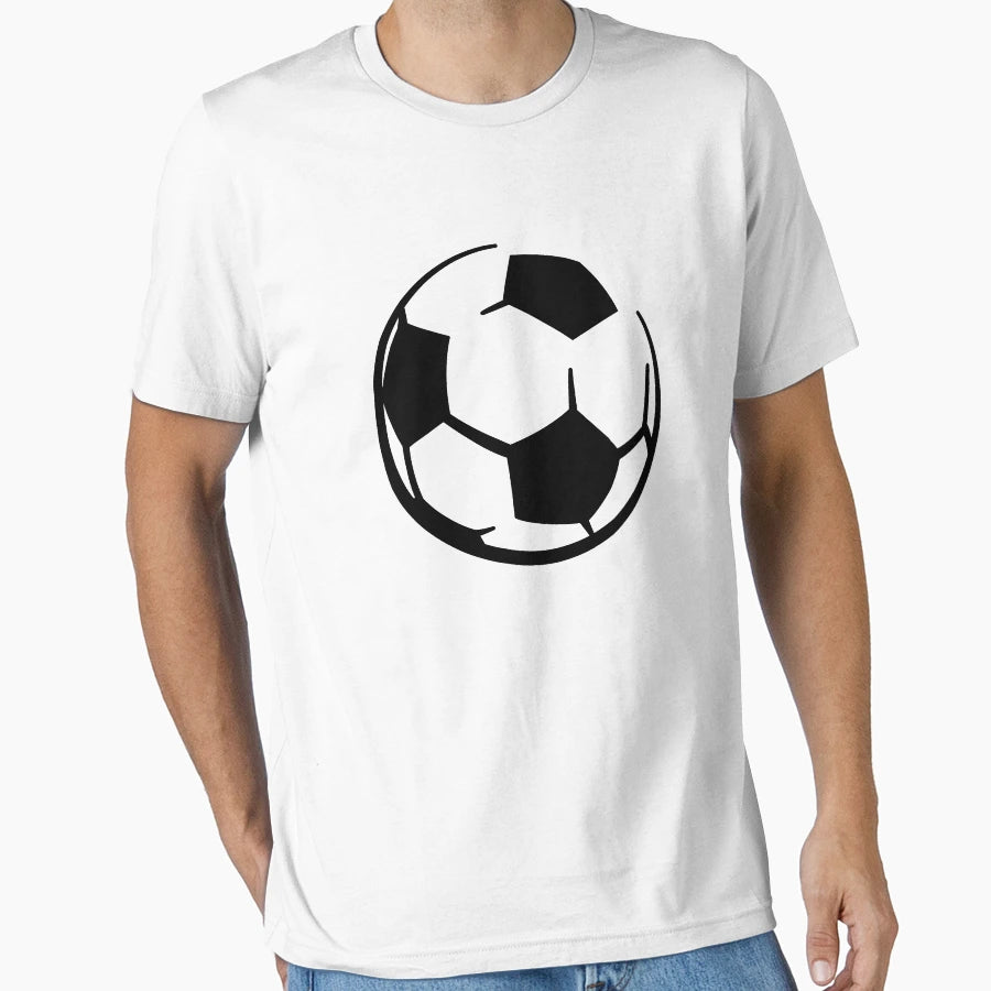 Football T-Shirt - Minimalist Print Men Women - T-Shirt, Sweatshirt, Hoodie