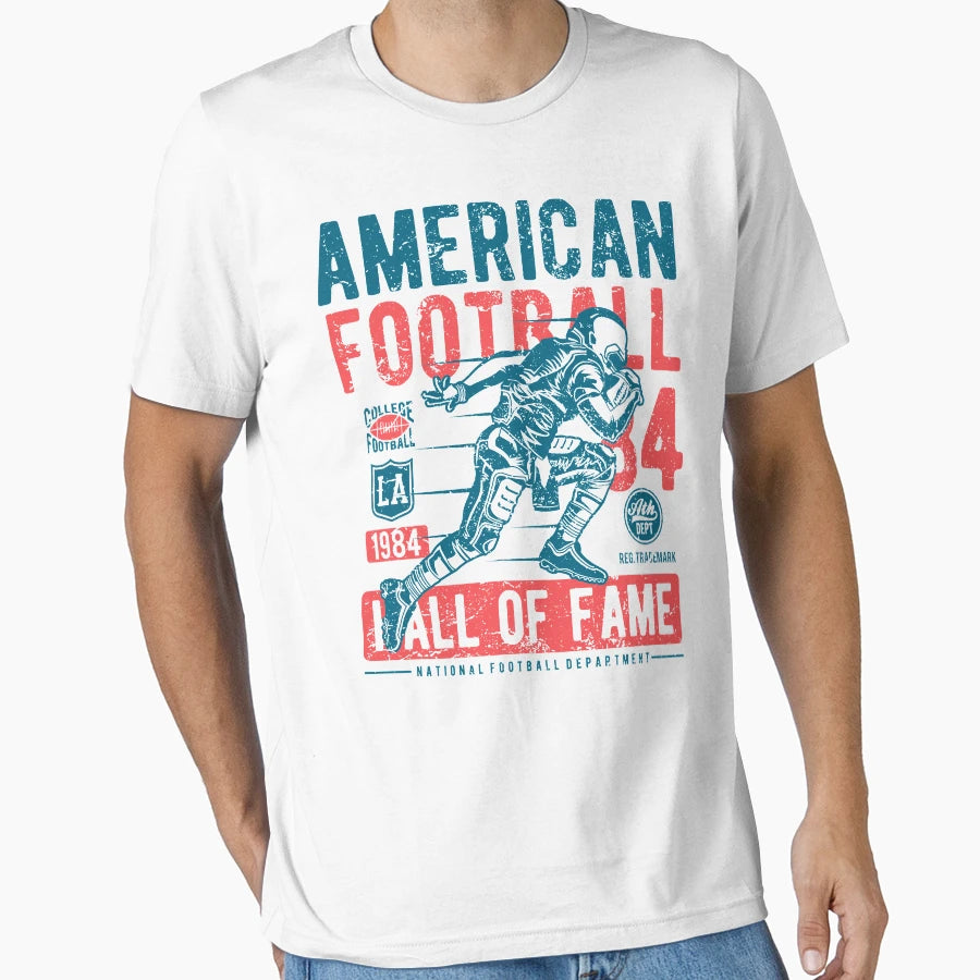 1984 American Football La Hall Fame T-Shirt - Graphic Print Men Women - T-Shirt, Sweatshirt, Hoodie