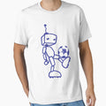 Robot Soccer T-Shirt - Trendy Graphic for Adults - T-Shirt, Sweatshirt, Hoodie