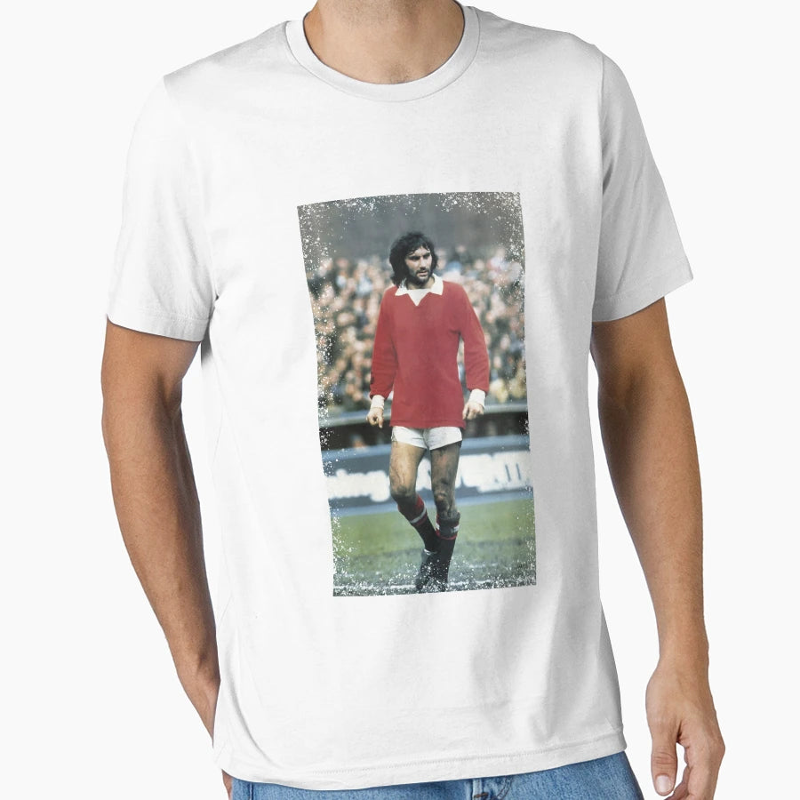 George Best Legend Authentic 70S T-Shirt - Fun Novelty Design for Adults - T-Shirt, Sweatshirt, Hoodie