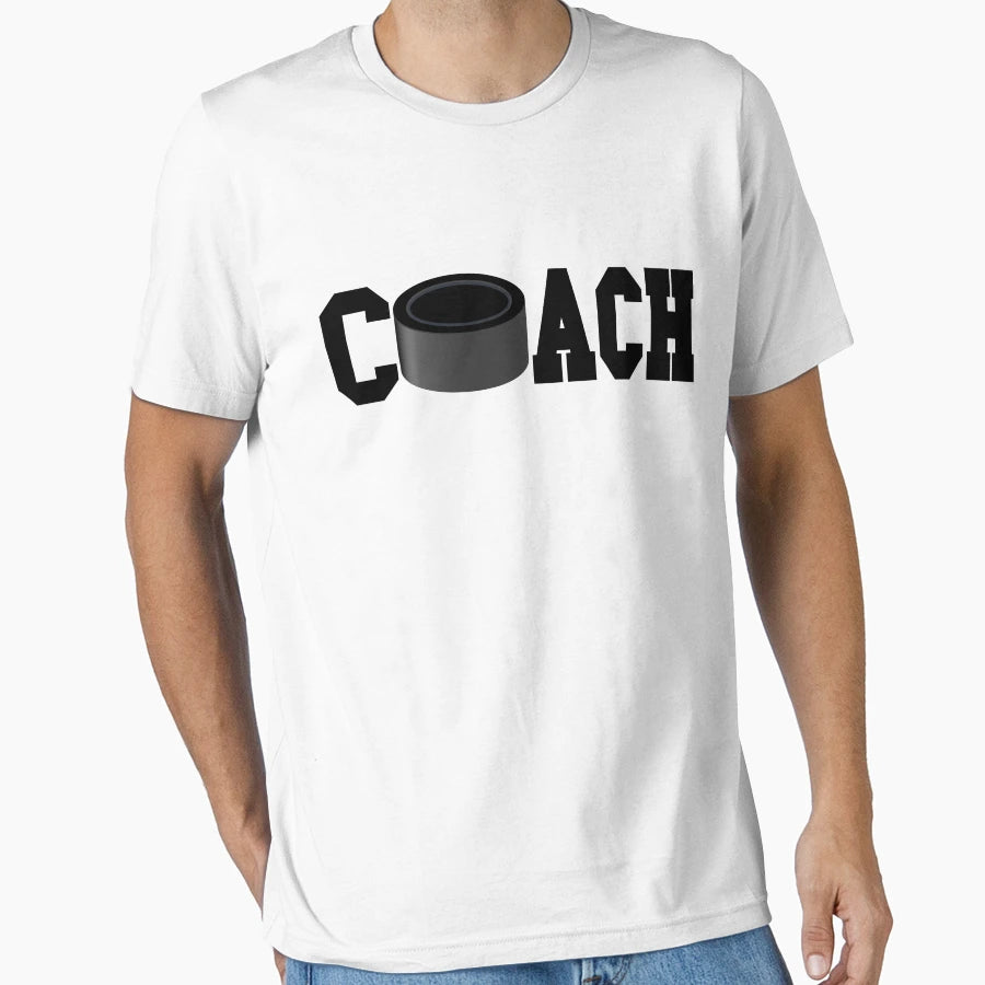 Hockey Coach Hockey Coach Gifts T-Shirt - Minimalist Print Unisex - T-Shirt, Sweatshirt, Hoodie