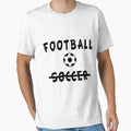 Football T-Shirt - Minimalist Print for Adults - T-Shirt, Sweatshirt, Hoodie