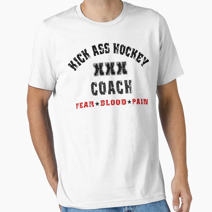 Hockey Coach T-Shirt - Streetwear Style Men Women - T-Shirt, Sweatshirt, Hoodie