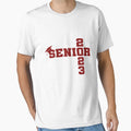 Senior 2023 Class 2023 2023 Graduation T-Shirt - Minimalist Print Unisex - T-Shirt, Sweatshirt, Hoodie