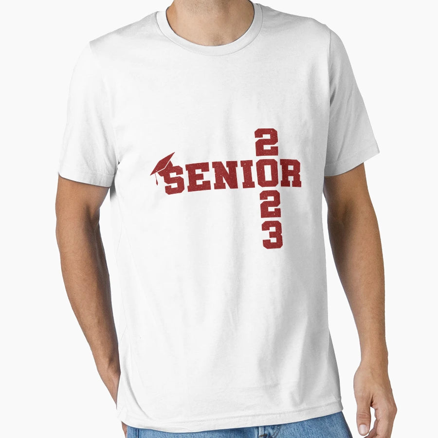 Senior 2023 Class 2023 2023 Graduation T-Shirt - Minimalist Print Unisex - T-Shirt, Sweatshirt, Hoodie