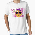 Valentines Day Love Vibes Groovy Women Men by ZACK - Adult & Kids T-Shirts, Sweatshirts & Hoodies apparel design preview 1