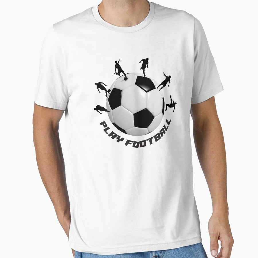 Football07 Soccer Soccer Lovers Player T-Shirt - Minimalist Print Unisex - T-Shirt, Sweatshirt, Hoodie