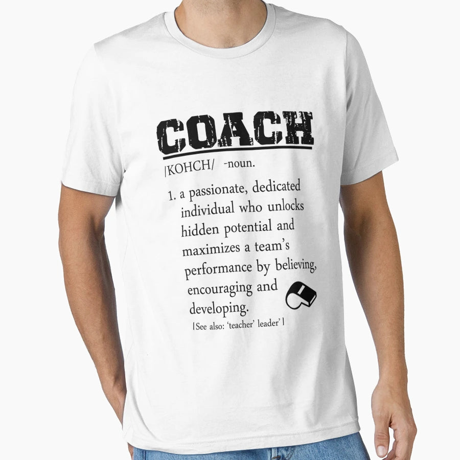 Coach Definition Coaching Lovers T-Shirt - Novelty Apparel Unisex - T-Shirt, Sweatshirt, Hoodie