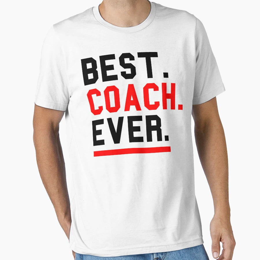 Best Coach Product Ever Sport Theme T-Shirt - Trendy Graphic for Adults - T-Shirt, Sweatshirt, Hoodie