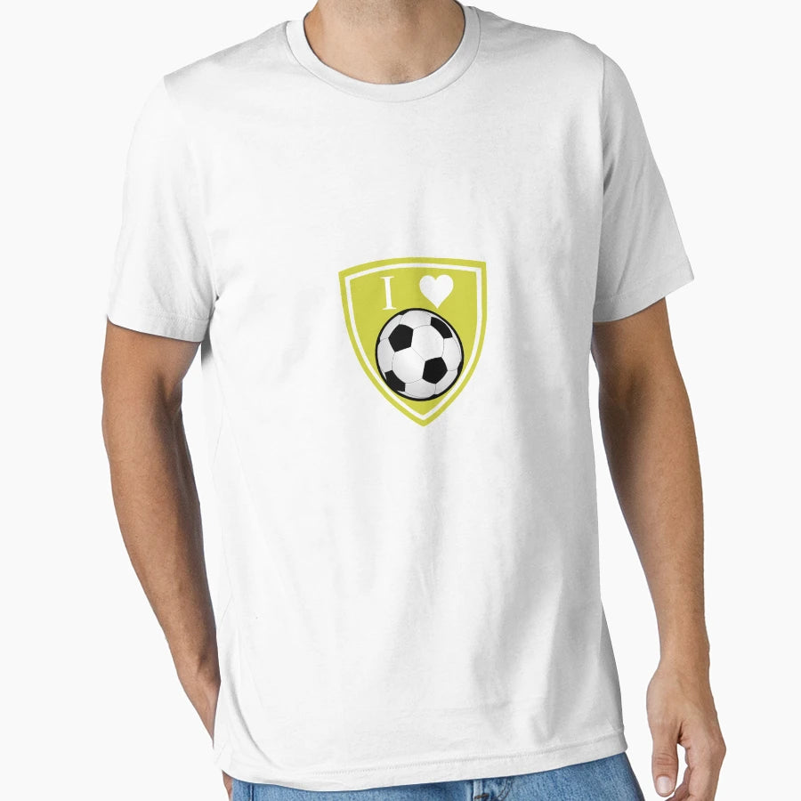 I Love Football T-Shirt - Aesthetic Graphic Men Women - T-Shirt, Sweatshirt, Hoodie