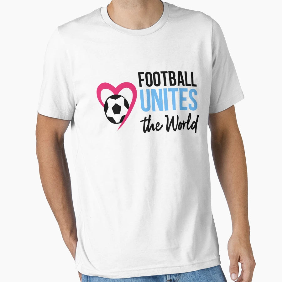 Football Unites World T-Shirt - Unique Graphic Men Women - T-Shirt, Sweatshirt, Hoodie