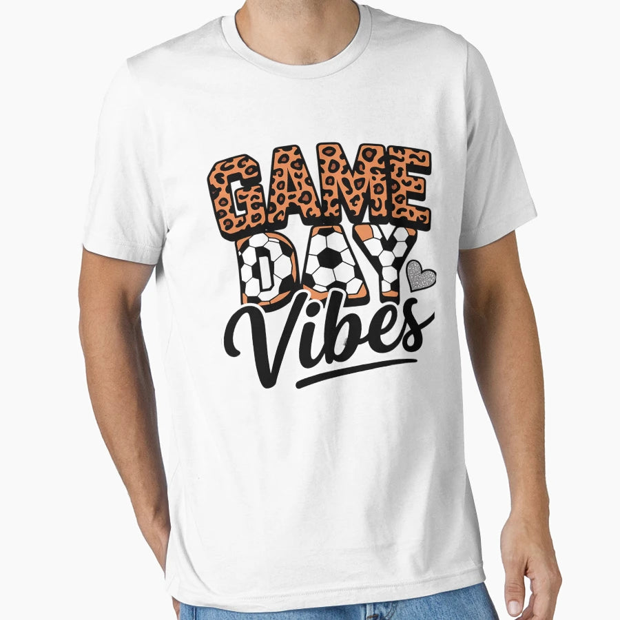 Soccer Game Day Vibes Mom Soccer Mama T-Shirt - Streetwear Style Unisex - T-Shirt, Sweatshirt, Hoodie