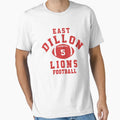 East Dillon Lions Football Jersey T-Shirt - Fun Novelty Design for Adults - T-Shirt, Sweatshirt, Hoodie