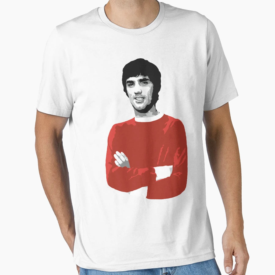 George Best T-Shirt - Aesthetic Graphic for Adults - T-Shirt, Sweatshirt, Hoodie