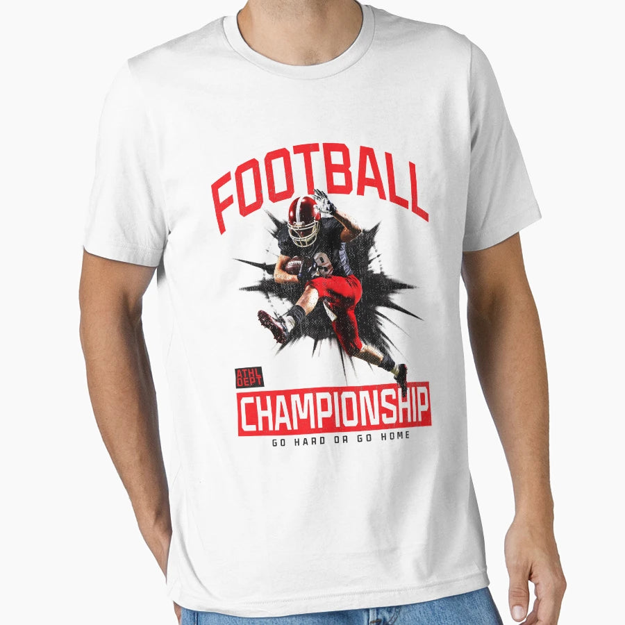 American Football Football Player T-Shirt - Streetwear Style Unisex - T-Shirt, Sweatshirt, Hoodie