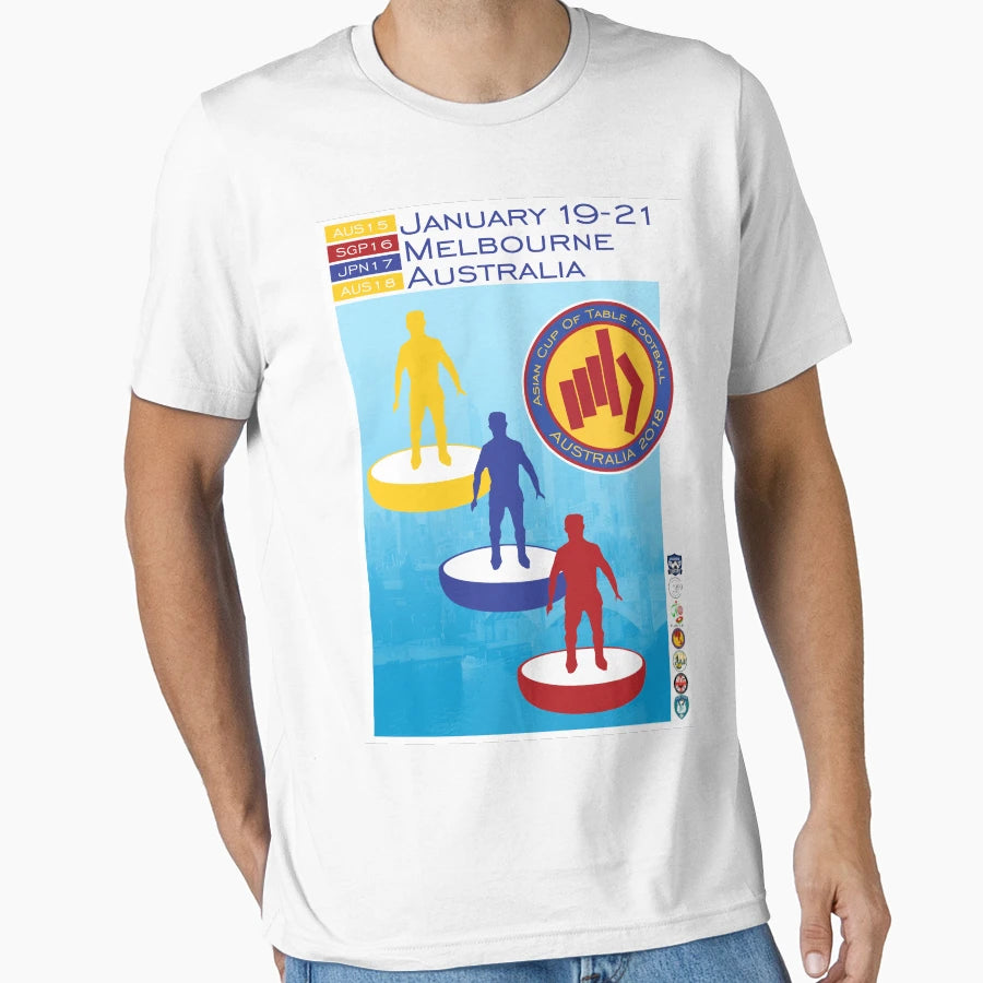 Asian Cup Table Football 2017 T-Shirt - Casual Everyday Wear for Adults - T-Shirt, Sweatshirt, Hoodie
