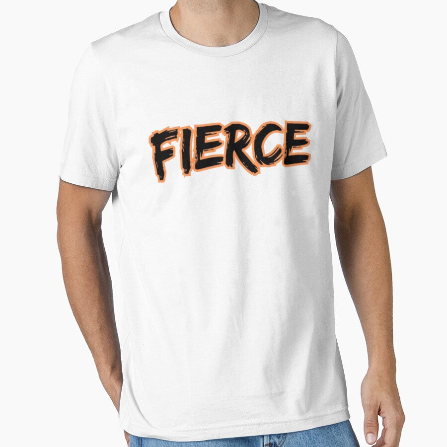 Fierce Typography Bold Text by LMoonDesigns - Adult & Kids T-Shirts, Sweatshirts & Hoodies apparel design preview 1