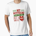 My Boyfriend Owns Field But I Own T-Shirt - Aesthetic Graphic for Adults - T-Shirt, Sweatshirt, Hoodie