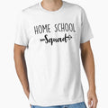 Home School Squad Home School Mom T-Shirt - Minimalist Print Unisex - T-Shirt, Sweatshirt, Hoodie