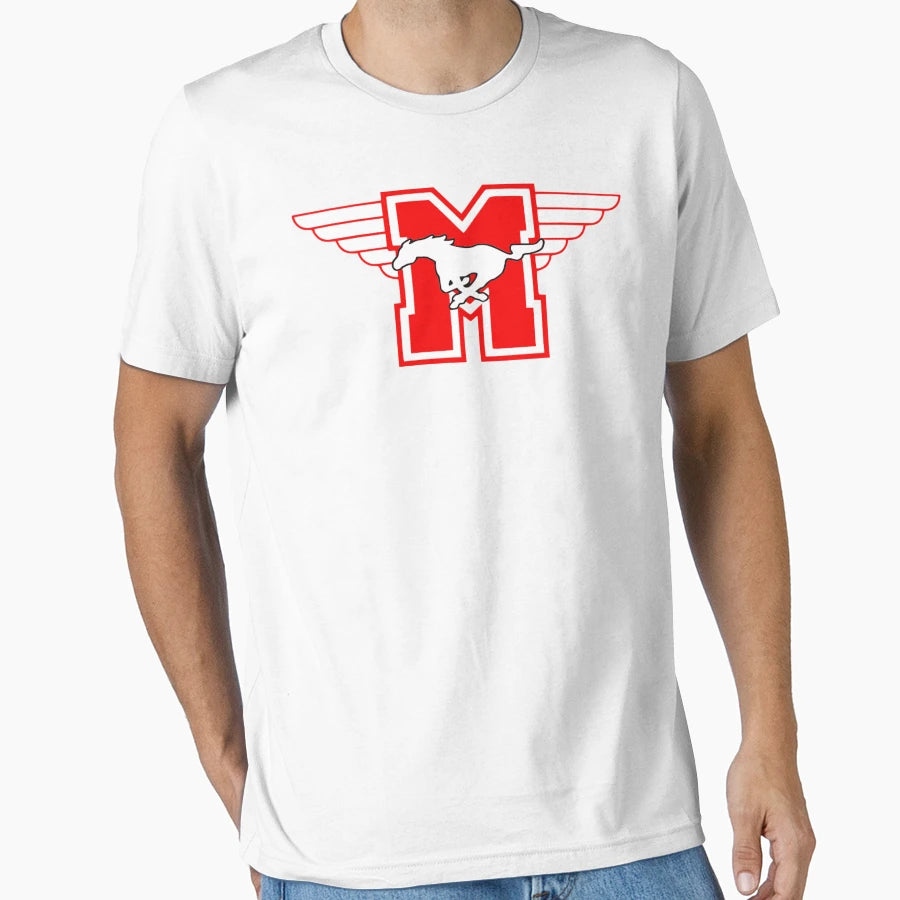 Hamilton Mustangs Hockey Team T-Shirt - Fun Novelty Design Men Women - T-Shirt, Sweatshirt, Hoodie