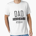Dad Daughter Squad Fathers Day Gift T-Shirt - Aesthetic Graphic for Adults - T-Shirt, Sweatshirt, Hoodie