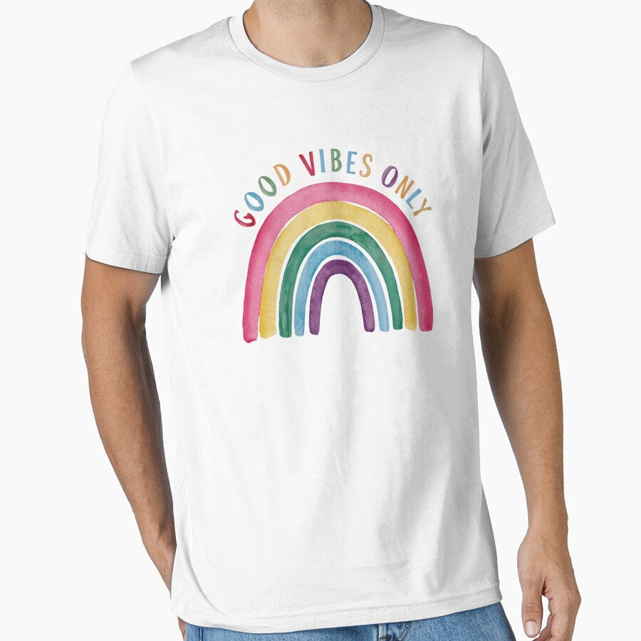 Good Vibes Only by nimmitrends - Adult & Kids T-Shirts, Sweatshirts & Hoodies apparel design preview 1