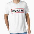 Coach Red Frame T-Shirt - Casual Everyday Wear Men Women - T-Shirt, Sweatshirt, Hoodie
